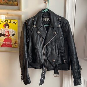 Leather Moto Jacket